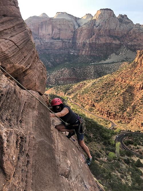 Back to technical climbing after my revision rotator cuff repair with Dr. Cole...Other's said it could not be done!